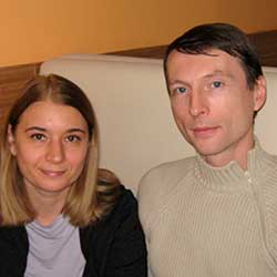 Леонид Хомяков и Наталья Середа